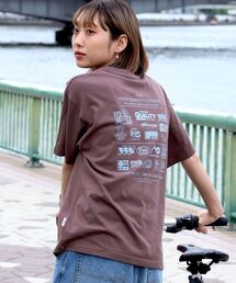 【FFEIN(フェイン)】企業ロゴプリントオーバーサイズTシャツ / Tシャツ クルーネック 半袖 プリント