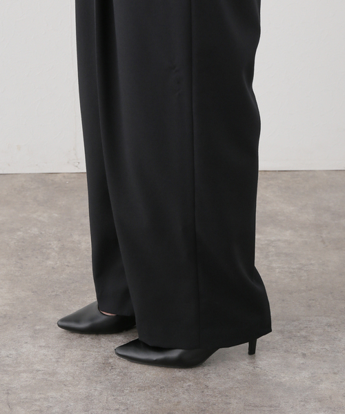 journal standard L'essage（ジャーナルスタンダードレサージュ）の「ロングスリーブALL IN ONE（ワンピース・レディース・ブラック/チャコールグレー・38/36）」の3枚目の写真