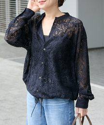 JOURNAL STANDARD | 《WEB限定》スタンドカラーレースロングスリーブブラウス(シャツ/ブラウス)