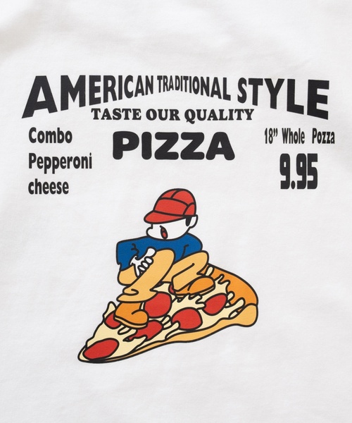 and D. petit main(アンドディープティマイン)の「【親子リンク】【DAD】OFUZAKEストリート長袖Tシャツ(Tシャツ/カットソー・レディース・カーキ/ホワイト/ベージュ系その他/ライトグレー・F)」の13枚目の写真