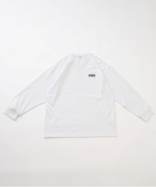 and D. petit main(アンドディープティマイン)の「【親子リンク】【DAD】OFUZAKEストリート長袖Tシャツ(Tシャツ/カットソー・レディース・カーキ/ホワイト/ベージュ系その他/ライトグレー・F)」の14枚目の写真