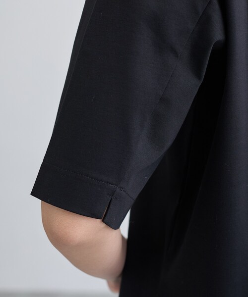 INDIVI（インディヴィ）の「【抗菌防臭／消臭】上品光沢コットンTシャツ（Tシャツ/カットソー・レディース・ホワイト/ブラック・38/34/15 /13/05）」の17枚目の写真