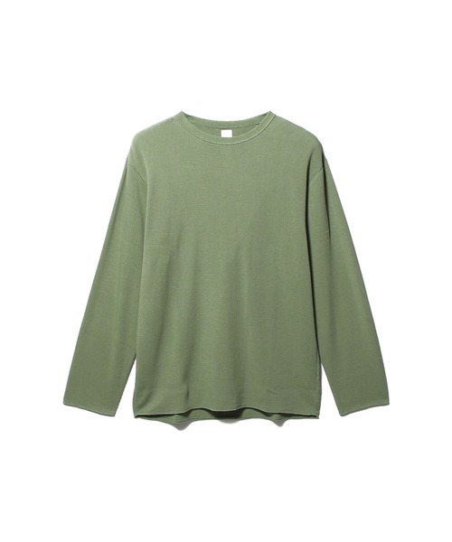 ESTNATION(エストネーション)の「GOOD PEOPLE GOOD STITCHING GOOD PRODUCT for ESTNATION / コットン サーマルカットソー(Tシャツ/カットソー・メンズ・オフホワイト・MEDIUM/LARGE)」の8枚目の写真