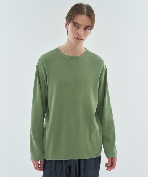 ESTNATION(エストネーション)の「GOOD PEOPLE GOOD STITCHING GOOD PRODUCT for ESTNATION / コットン サーマルカットソー(Tシャツ/カットソー・メンズ・オフホワイト・MEDIUM/LARGE)」の4枚目の写真