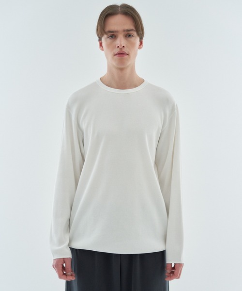 ESTNATION(エストネーション)の「GOOD PEOPLE GOOD STITCHING GOOD PRODUCT for ESTNATION / コットン サーマルカットソー(Tシャツ/カットソー・メンズ・オフホワイト・MEDIUM/LARGE)」の14枚目の写真