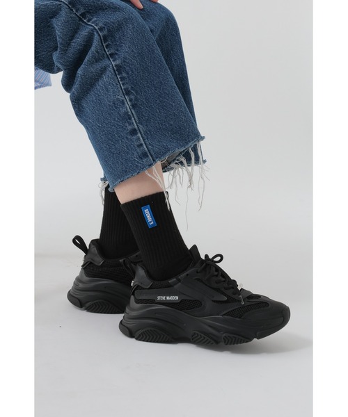 GEORGE'S（ジョージズ）の「ラバーソックス（23～25cm／26～28cm）（ソックス/靴下・メンズ・イエロー/ホワイト/ブラック・25-27/23-25）」の2枚目の写真