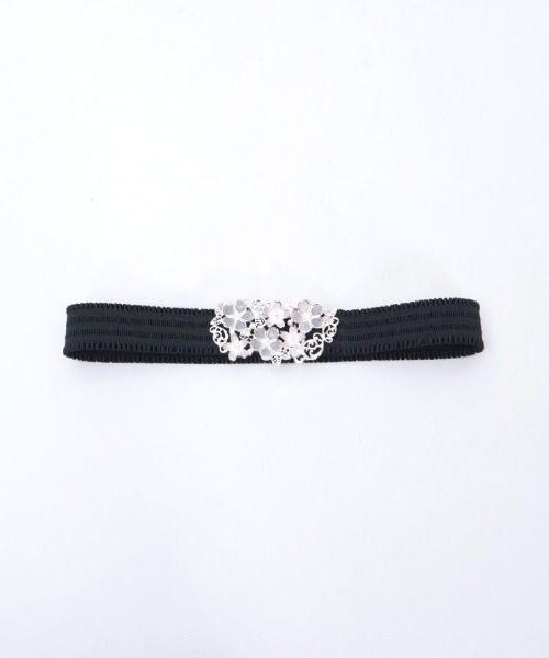 axes femme（アクシーズファム）の「桜モチーフゴムベルト（ベルト・レディース・ゴールド/シルバー・FREE）」の16枚目の写真