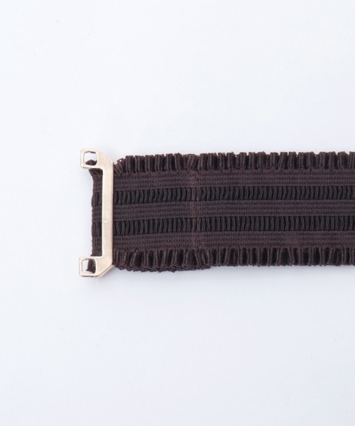 axes femme（アクシーズファム）の「桜モチーフゴムベルト（ベルト・レディース・ゴールド/シルバー・FREE）」の3枚目の写真