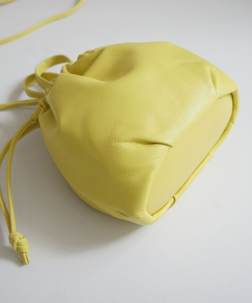 TIDEWAY（タイドウェイ）の「MASSU 巾着2WAY TOTE（ショルダーバッグ・レディース・グレー/ブルー/レモンイエロー/ブラック/カーキ・FREE）」の8枚目の写真