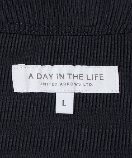 A DAY IN THE LIFE UNITED ARROWS(アデイインザライフユナイテッドアローズ)の「メランジ トロピカル バンドカラーシャツ<A DAY IN THE LIFE>(シャツ/ブラウス・メンズ・ベージュ/ネイビー/ライトグレー・S/L/M)」の21枚目の写真