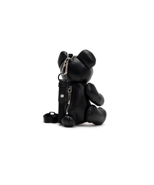 Maison MIHARA YASUHIRO(メゾンミハラヤスヒロ)の「【MIHARAYASUHIRO/ミハラヤスヒロ】A14BG712 DOLLS BEAR MINI BAG(ショルダーバッグ・メンズ・ブラウン/ブラック・FREE)」の4枚目の写真