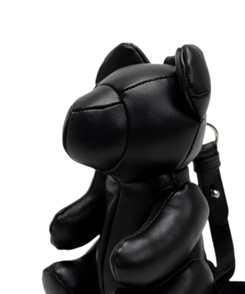 Maison MIHARA YASUHIRO(メゾンミハラヤスヒロ)の「【MIHARAYASUHIRO/ミハラヤスヒロ】A14BG712 DOLLS BEAR MINI BAG(ショルダーバッグ・メンズ・ブラウン/ブラック・FREE)」の5枚目の写真