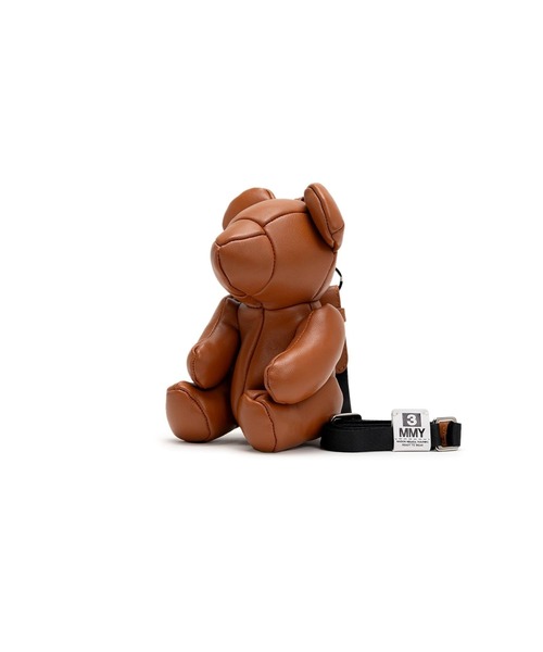 Maison MIHARA YASUHIRO(メゾンミハラヤスヒロ)の「【MIHARAYASUHIRO/ミハラヤスヒロ】A14BG712 DOLLS BEAR MINI BAG(ショルダーバッグ・メンズ・ブラウン/ブラック・FREE)」の9枚目の写真