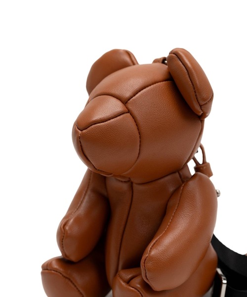 Maison MIHARA YASUHIRO(メゾンミハラヤスヒロ)の「【MIHARAYASUHIRO/ミハラヤスヒロ】A14BG712 DOLLS BEAR MINI BAG(ショルダーバッグ・メンズ・ブラウン/ブラック・FREE)」の11枚目の写真