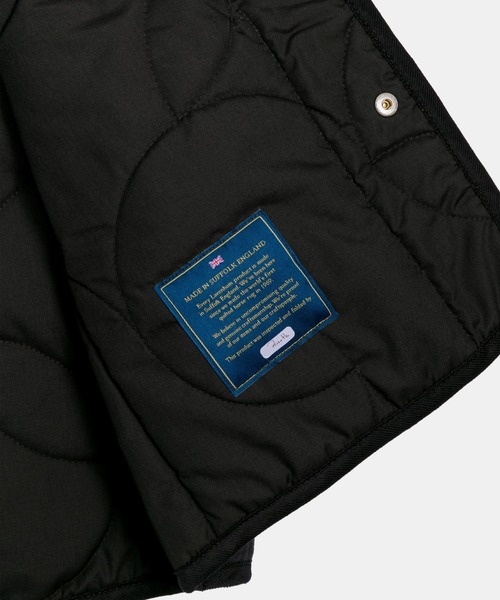 LAVENHAM(ラベンハム)の「Cropped Thornham Womens / クロップド ソーンハム ウィメンズ(ベスト・レディース・ブラック/ブルー系その他/ベージュ系その他5・10/12/6/8)」の15枚目の写真