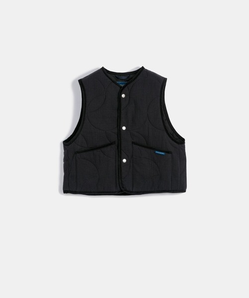 LAVENHAM(ラベンハム)の「Cropped Thornham Womens / クロップド ソーンハム ウィメンズ(ベスト・レディース・ブラック/ブルー系その他/ベージュ系その他5・10/12/6/8)」の11枚目の写真