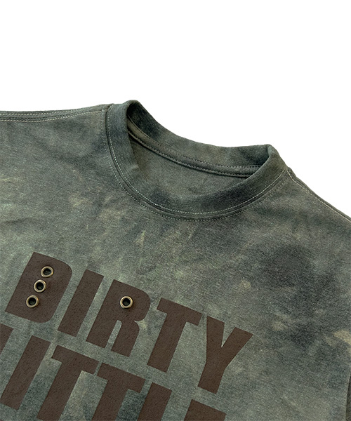 THECOLDESTMOMENT(ザコールデストモーメント)の「TCM dirty little freak crop T (khaki)(Tシャツ/カットソー・レディース・その他・X-SMALL)」の4枚目の写真