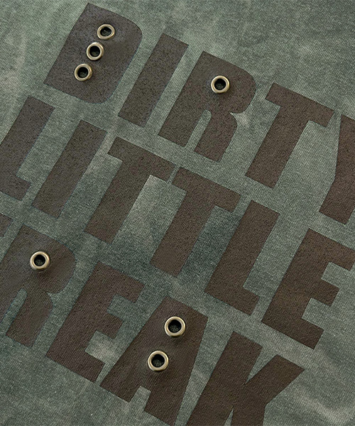 THECOLDESTMOMENT(ザコールデストモーメント)の「TCM dirty little freak crop T (khaki)(Tシャツ/カットソー・レディース・その他・X-SMALL)」の5枚目の写真