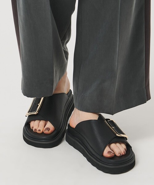 MOHI（モヒ）の「＜MOHI＞1BELT サンダル（サンダル・レディース・ブラック・36/37/39/38）」の13枚目の写真