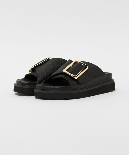 MOHI（モヒ）の「＜MOHI＞1BELT サンダル（サンダル・レディース・ブラック・36/37/39/38）」の3枚目の写真