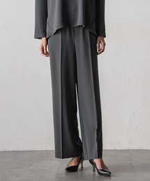 la.f…（ラエフ）の「ハイストレッチカルゼワイドパンツ（スラックス）」
