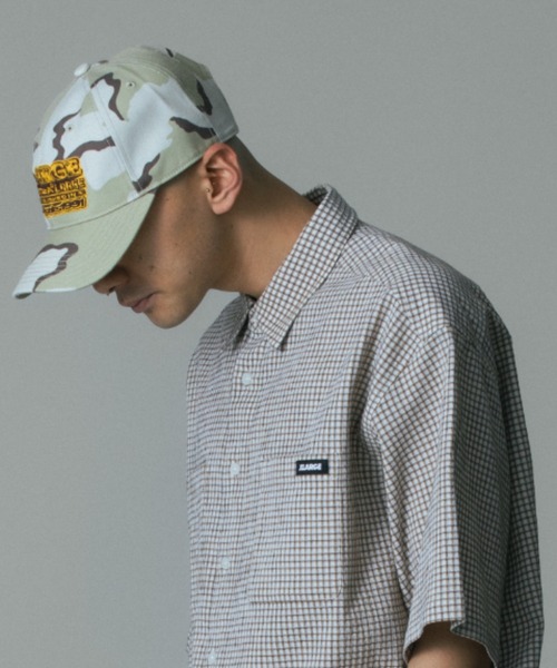 XLARGE（エクストララージ）の「EXTRALARGE SNAPBACK CAP（キャップ・メンズ・ブラック/カモフラージュ/ネイビー・ONE SIZE）」の5枚目の写真