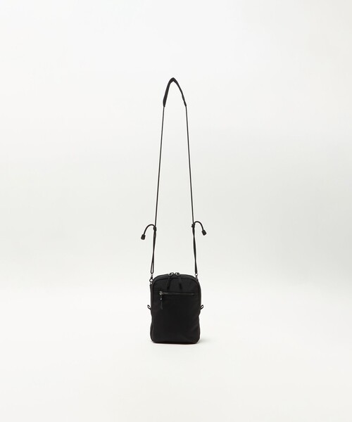green label relaxing(グリーンレーベルリラクシング)の「【WEB限定】マット リップストップ ミニ ショルダー バッグ -撥水-(ショルダーバッグ・メンズ・ブラック/ダークブラウン・FREE)」の15枚目の写真
