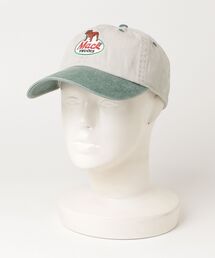 CALIFORNIA HAVE A NICE TIME ! | MACK TRUCKS PIGMENT LOW CAP 刺繍 ブルドック アメリカ 企業物 オールシーズン(キャップ)