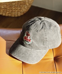 MACK TRUCKS（マックトラックス）の「MACK TRUCKS PIGMENT LOW CAP 刺繍 ブルドック アメリカ 企業物 オールシーズン（キャップ）」