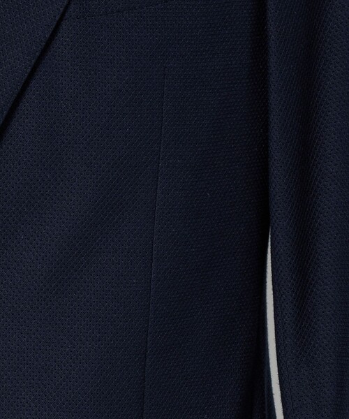 UNITED ARROWS（ユナイテッドアローズ）の「ソフト ハニカムメッシュ シングル 2ボタン テーラードジャケット COMFORT EASY‐MODEL（テーラードジャケット・メンズ・ネイビー・44/48/46/50）」の4枚目の写真