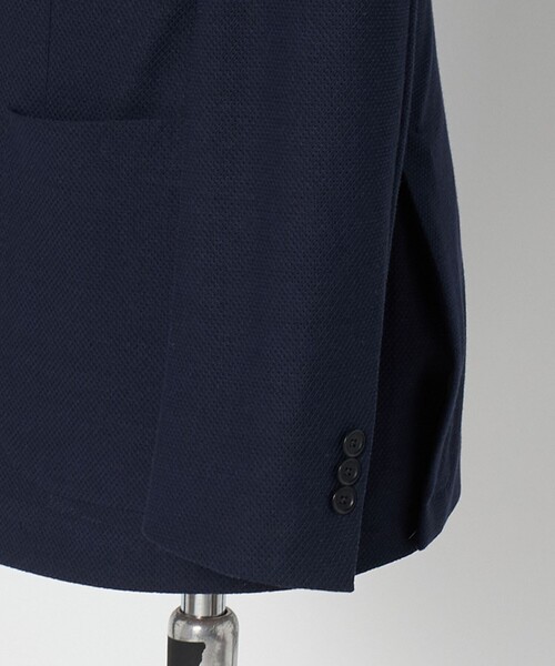 UNITED ARROWS（ユナイテッドアローズ）の「ソフト ハニカムメッシュ シングル 2ボタン テーラードジャケット COMFORT EASY‐MODEL（テーラードジャケット・メンズ・ネイビー・44/48/46/50）」の5枚目の写真