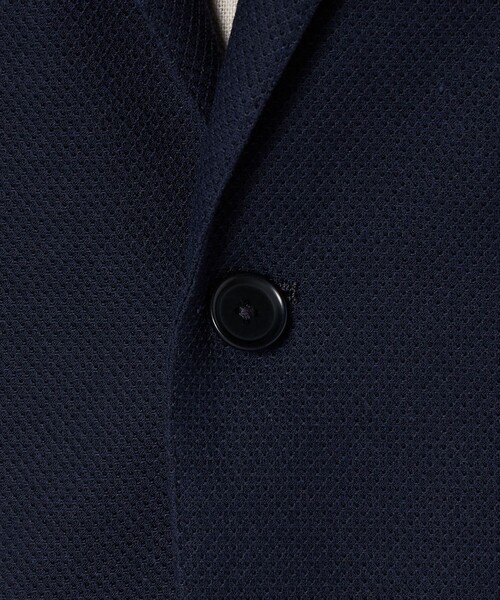 UNITED ARROWS（ユナイテッドアローズ）の「ソフト ハニカムメッシュ シングル 2ボタン テーラードジャケット COMFORT EASY‐MODEL（テーラードジャケット・メンズ・ネイビー・44/48/46/50）」の6枚目の写真