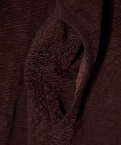HORLISUN（ホーリーサン）の「Baxter Slub Zip Up Jacket Dark Brown（ブルゾン・メンズ・その他・SMALL/MEDIUM/LARGE）」の5枚目の写真