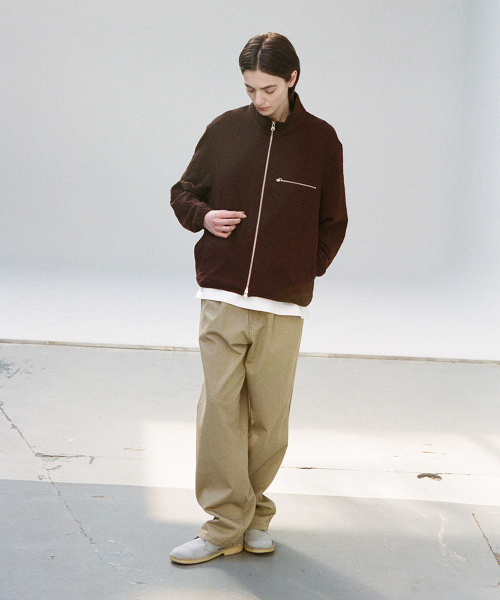 HORLISUN（ホーリーサン）の「Baxter Slub Zip Up Jacket Dark Brown（ブルゾン・メンズ・その他・SMALL/MEDIUM/LARGE）」の11枚目の写真