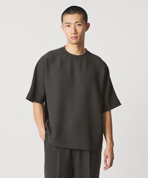 UNITED ARROWS & SONS by DAISUKE OBANA(ユナイテッドアローズアンドサンズバイダイスケオバナ)の「<D.O UNITED ARROWS BY DAISUKE OBANA>ESSENS Ⅰ D/SL TEE 26SS/Tシャツ(Tシャツ/カットソー・メンズ・ホワイト/ブラック/ダークグレー/ネイビー・M/L/XL/S)」の3枚目の写真