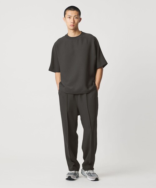 UNITED ARROWS & SONS by DAISUKE OBANA（ユナイテッドアローズアンドサンズバイダイスケオバナ）の「＜D.O UNITED ARROWS BY DAISUKE OBANA＞ESSENS Ⅰ D/SL TEE 26SS/Tシャツ（Tシャツ/カットソー・メンズ・ホワイト/ブラック・M/L/XL/S）」の4枚目の写真