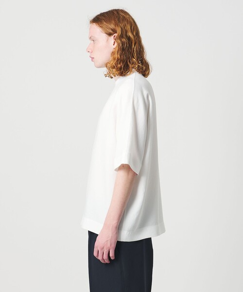 UNITED ARROWS & SONS by DAISUKE OBANA（ユナイテッドアローズアンドサンズバイダイスケオバナ）の「＜D.O UNITED ARROWS BY DAISUKE OBANA＞ESSENS Ⅰ D/SL TEE 26SS/Tシャツ（Tシャツ/カットソー・メンズ・ホワイト/ブラック・M/L/XL/S）」の8枚目の写真
