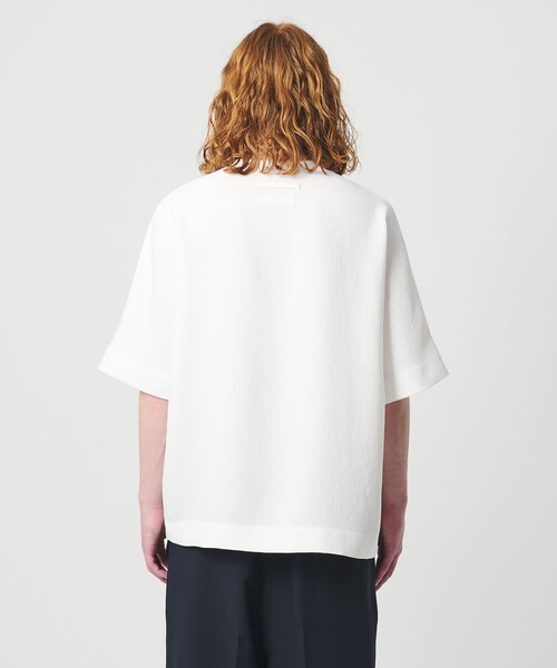 UNITED ARROWS & SONS by DAISUKE OBANA（ユナイテッドアローズアンドサンズバイダイスケオバナ）の「＜D.O UNITED ARROWS BY DAISUKE OBANA＞ESSENS Ⅰ D/SL TEE 26SS/Tシャツ（Tシャツ/カットソー・メンズ・ホワイト/ブラック・M/L/XL/S）」の9枚目の写真