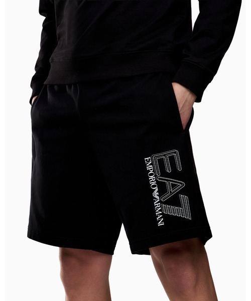 EMPORIO ARMANI EA7(エンポリオアルマーニイーエーセブン)の「<オンライン限定>【エンポリオ アルマーニ EA7】Visibility ショートパンツ ピュアコットン(その他パンツ・メンズ・ブルー/ブラック/アイボリー・X-SMALL/X-LARGE/SMALL/MEDIUM/LARGE)」の14枚目の写真