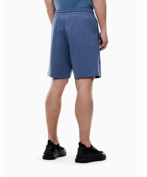 EMPORIO ARMANI EA7(エンポリオアルマーニイーエーセブン)の「<オンライン限定>【エンポリオ アルマーニ EA7】Visibility ショートパンツ ピュアコットン(その他パンツ・メンズ・ブルー/ブラック/アイボリー・X-SMALL/X-LARGE/SMALL/MEDIUM/LARGE)」の10枚目の写真