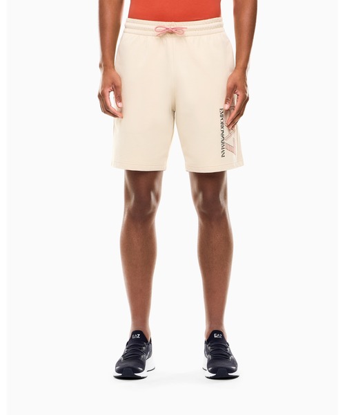 EMPORIO ARMANI EA7(エンポリオアルマーニイーエーセブン)の「<オンライン限定>【エンポリオ アルマーニ EA7】Visibility ショートパンツ ピュアコットン(その他パンツ・メンズ・ブルー/ブラック/アイボリー・X-SMALL/X-LARGE/SMALL/MEDIUM/LARGE)」の7枚目の写真