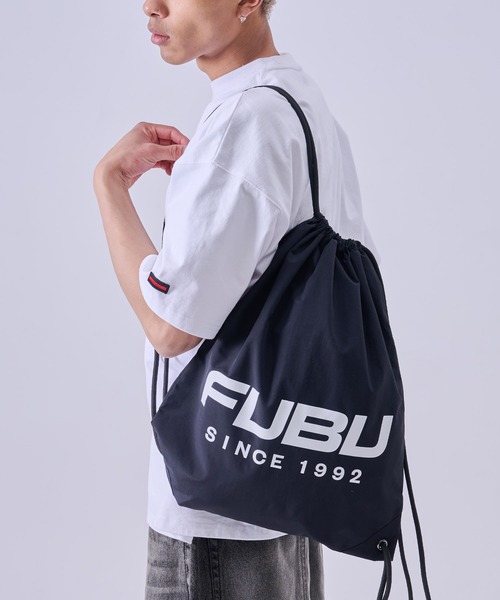 FUBU( フブ)の「FUBU フブ Knapsack/ナップサック(バックパック/リュック・メンズ・ホワイト/ブラック・FREE)」の9枚目の写真