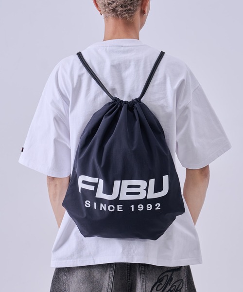 FUBU( フブ)の「FUBU フブ Knapsack/ナップサック(バックパック/リュック・メンズ・ホワイト/ブラック・FREE)」の8枚目の写真