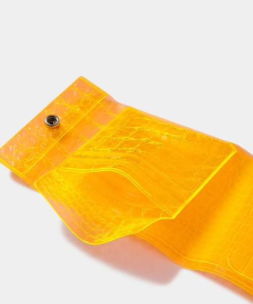 beautiful people(ビューティフルピープル)の「nothing to hide neon card wallet(財布・レディース・ピンク/オレンジ/イエロー・FREE)」の5枚目の写真
