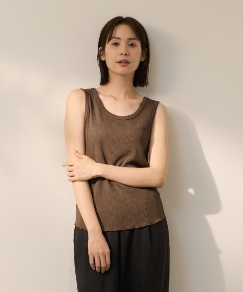 ketty(ケティ)の「ランテレストレッチN/Sカットソー(Tシャツ/カットソー・レディース・ブラック/オフホワイト・M)」の9枚目の写真