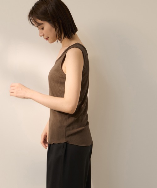ketty(ケティ)の「ランテレストレッチN/Sカットソー(Tシャツ/カットソー・レディース・ブラック/オフホワイト・M)」の11枚目の写真
