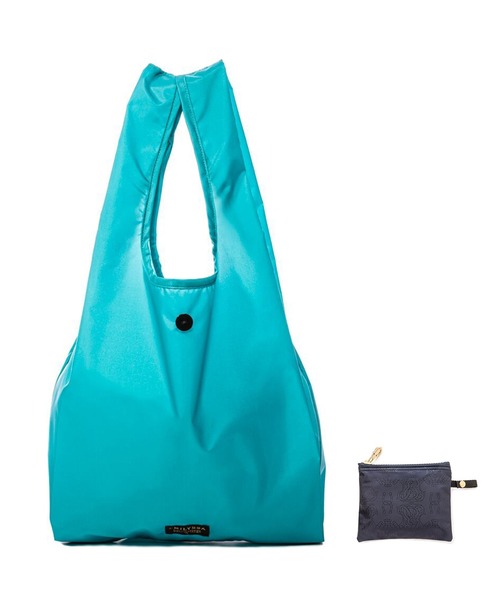 DEVICE(デバイス)の「EMILYSSA SHOPPING BAG 日本製 メードインジャパン Made in japan(トートバッグ・レディース・オレンジ系その他2/パープル系その他2/パープル系その他/ターコイズブルー系1/ターコイズブルー系/ブラウン系その他/オレンジ系その他・FREE)」の4枚目の写真