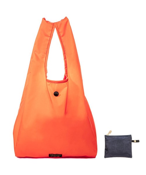 DEVICE(デバイス)の「EMILYSSA SHOPPING BAG 日本製 メードインジャパン Made in japan(トートバッグ・レディース・オレンジ系その他2/パープル系その他2/パープル系その他/ターコイズブルー系1/ターコイズブルー系/ブラウン系その他/オレンジ系その他・FREE)」の7枚目の写真