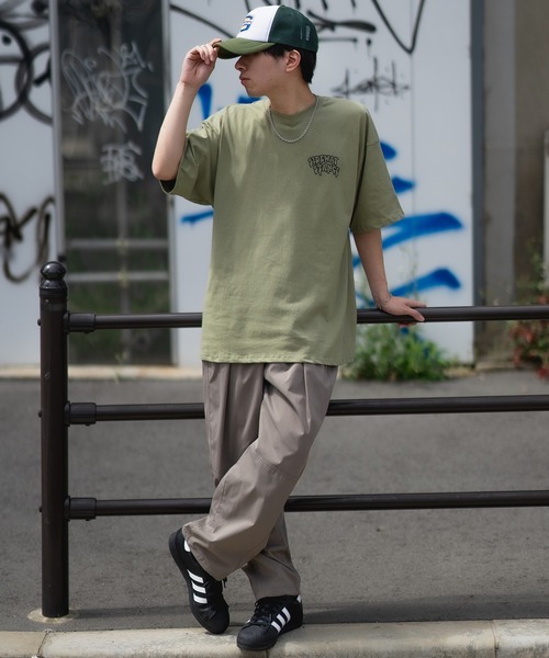 En serio TOKYO(エンソリオトーキョー)の「【SIDEWAYSTANCE】半袖ゴーストバスターズプリントTシャツ SIDE23-070/SIDE23-116(Tシャツ/カットソー・メンズ・ブラック/カーキ/ホワイト/パープル/ダークブルー/オートミール・LARGE/X-LARGE/SMALL/MEDIUM)」の21枚目の写真