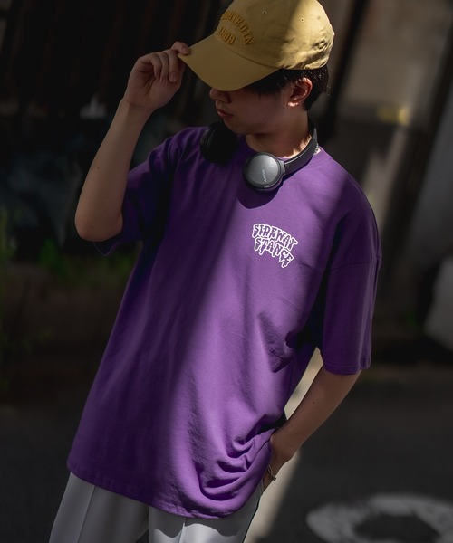 En serio TOKYO(エンソリオトーキョー)の「【SIDEWAYSTANCE】半袖ゴーストバスターズプリントTシャツ SIDE23-070/SIDE23-116(Tシャツ/カットソー・メンズ・ブラック/カーキ/ホワイト/パープル/ダークブルー/オートミール・LARGE/X-LARGE/SMALL/MEDIUM)」の17枚目の写真